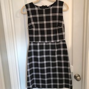 Old navy plaid dress size medium